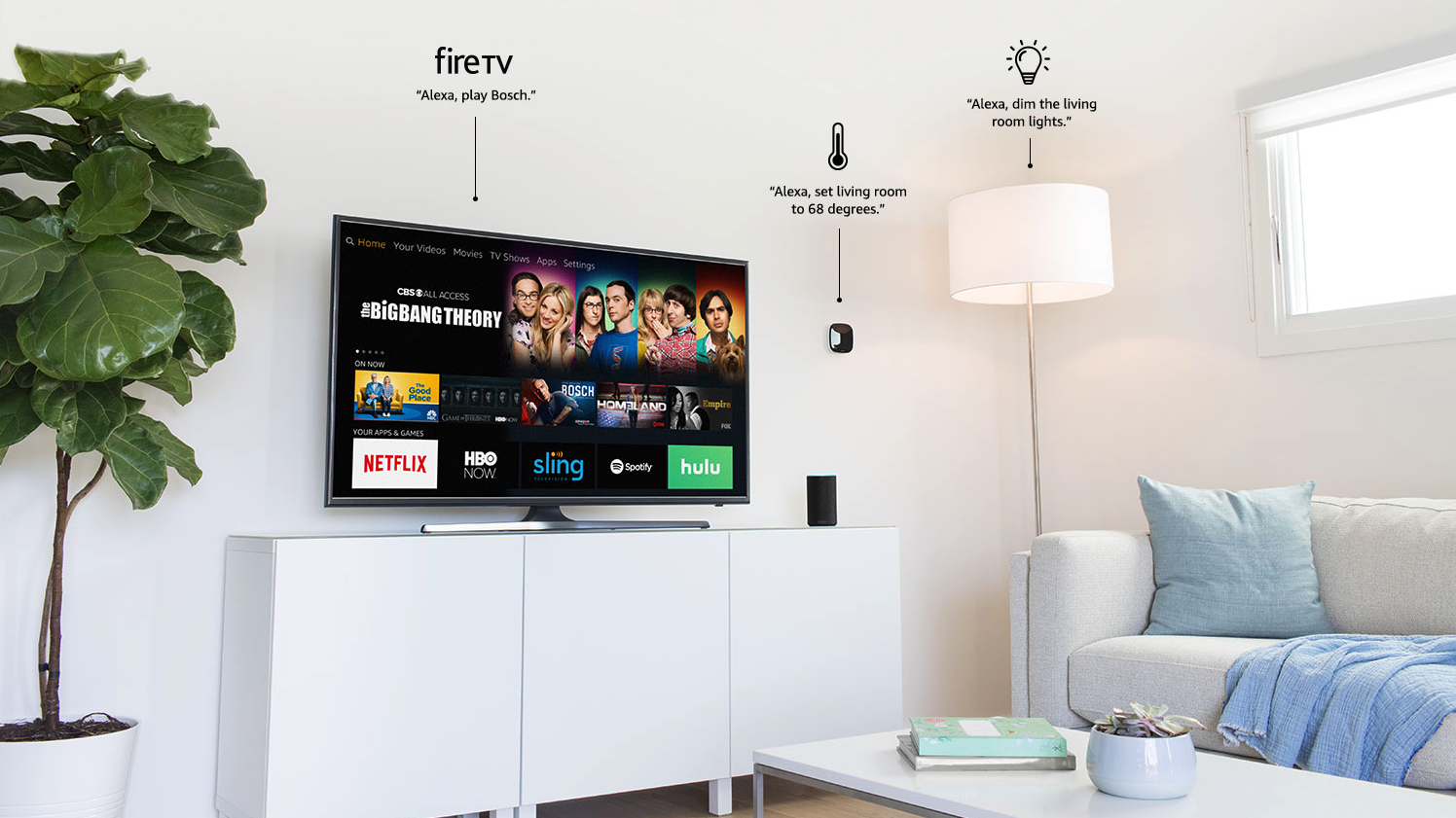 Alexa tv hot sale setup